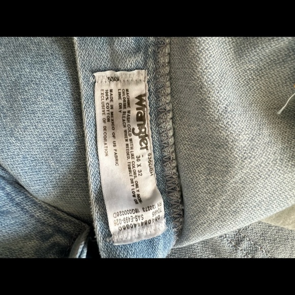 Mens Wrangler Slim Bootcut Jeans Size 30/32 - Picture 3 of 4